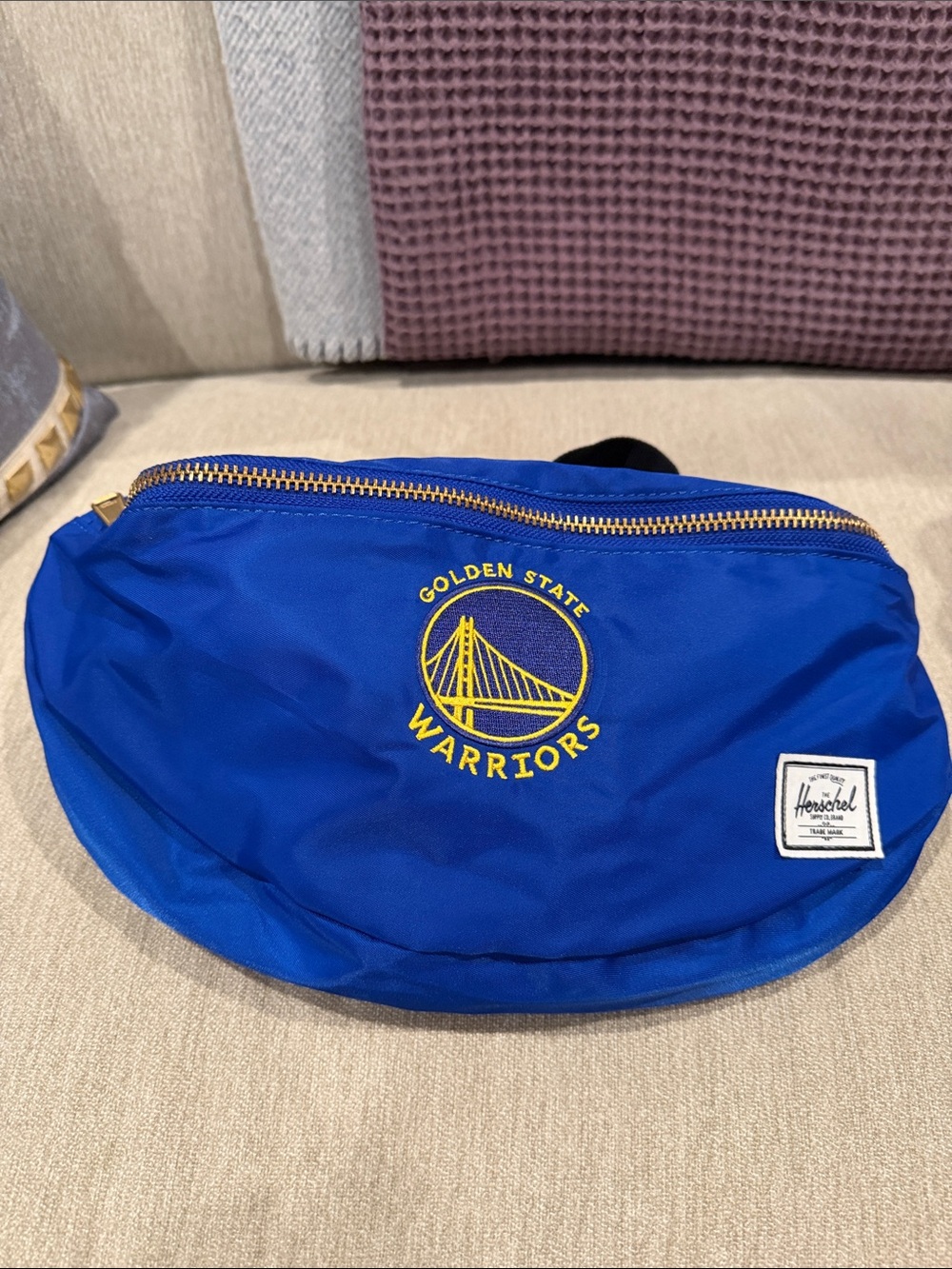 Herschel x Golden State Warriors Royal Blue Waist Bag